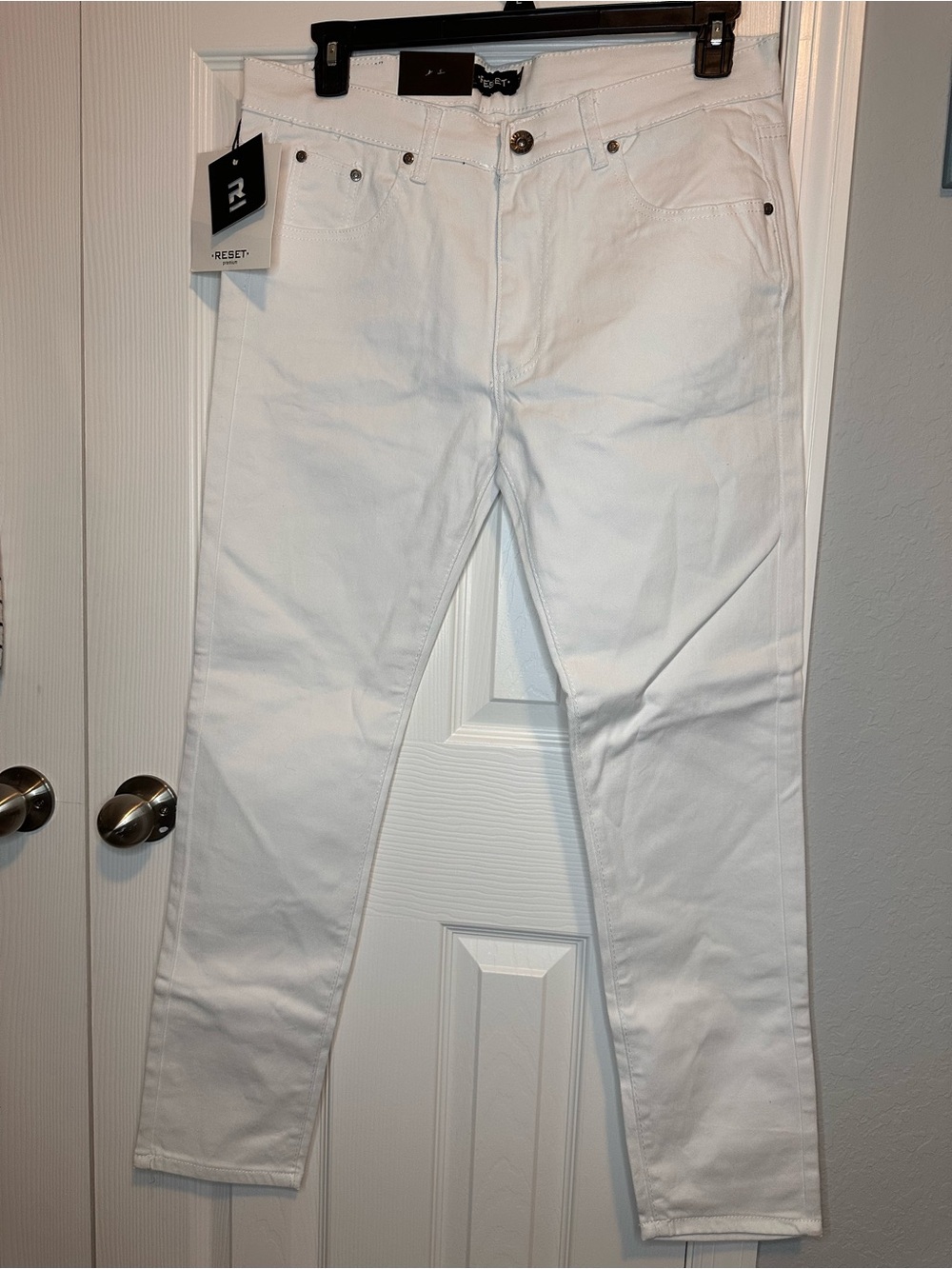 The Reset Men's Skinny Jeans in White